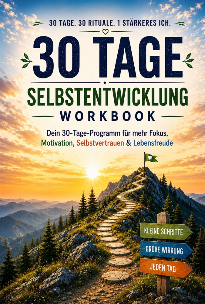 Cover: 30 Tage Selbstentwicklung Workbook – von Andreas Rohloff