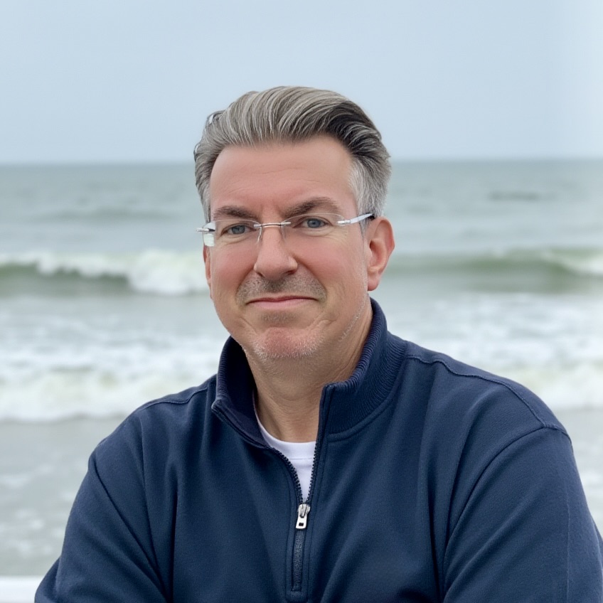 Andreas Rohloff am Strand